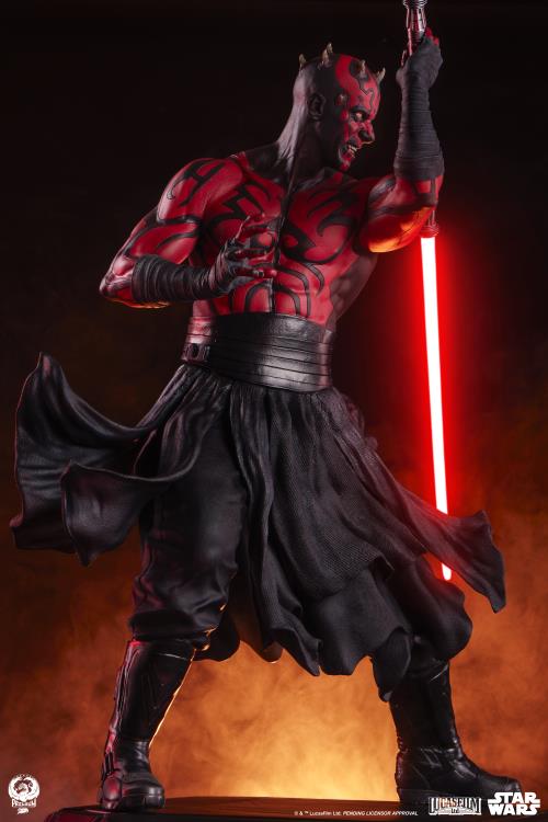 Star Wars: The Phantom Menace Epic Series Darth Maul Deluxe Edition 1/3 Scale Statue Gallery Image 8