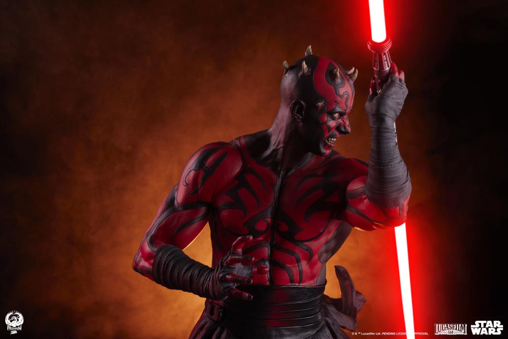 Star Wars: The Phantom Menace Epic Series Darth Maul Deluxe Edition 1/3 Scale Statue Gallery Image 6