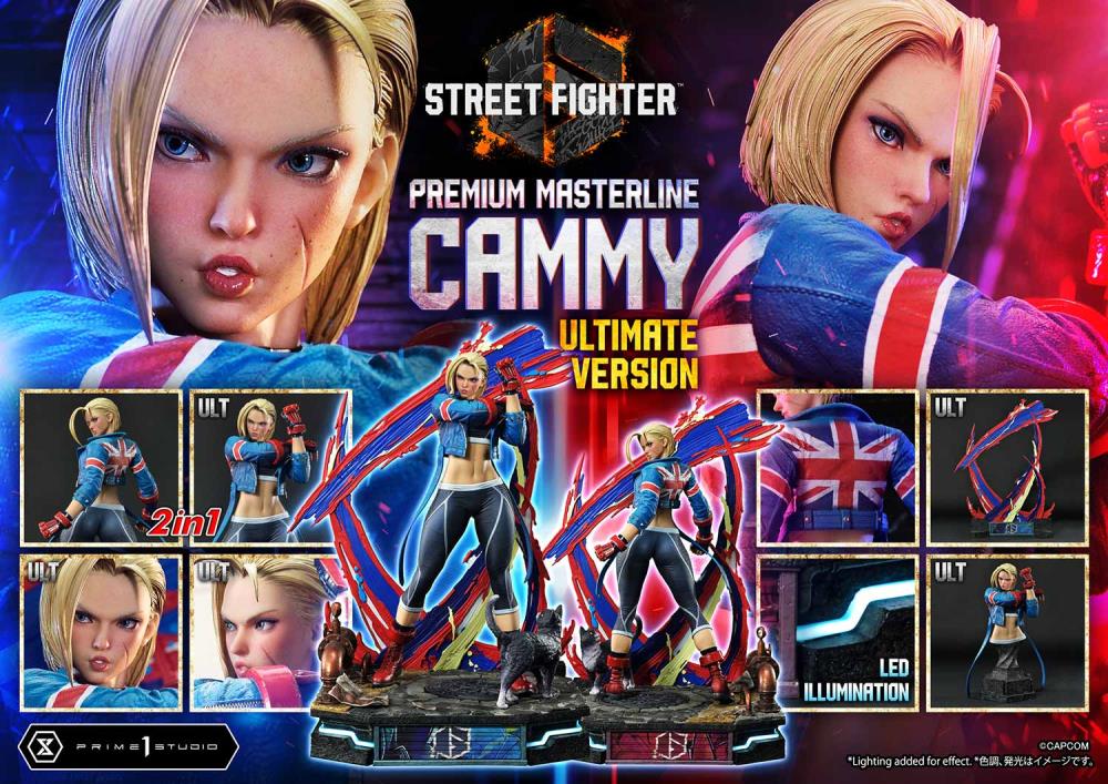 Street Fighter 6 Premium Masterline Cammy (Ultimate Ver.) 1/4 Scale Statue Gallery Image 18