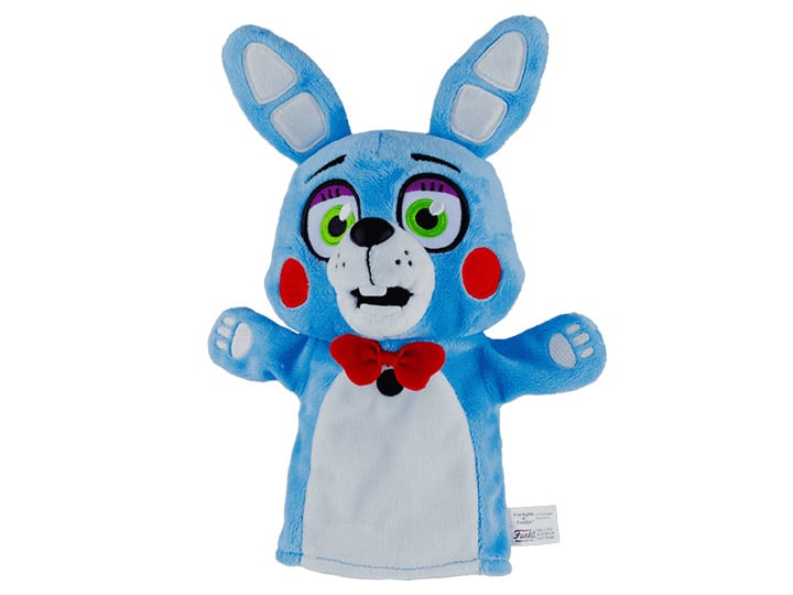 Funko Plush: Five Nights at Freddy's - Toy Bonnie Hand Puppet Exclusive Gallery Image 1