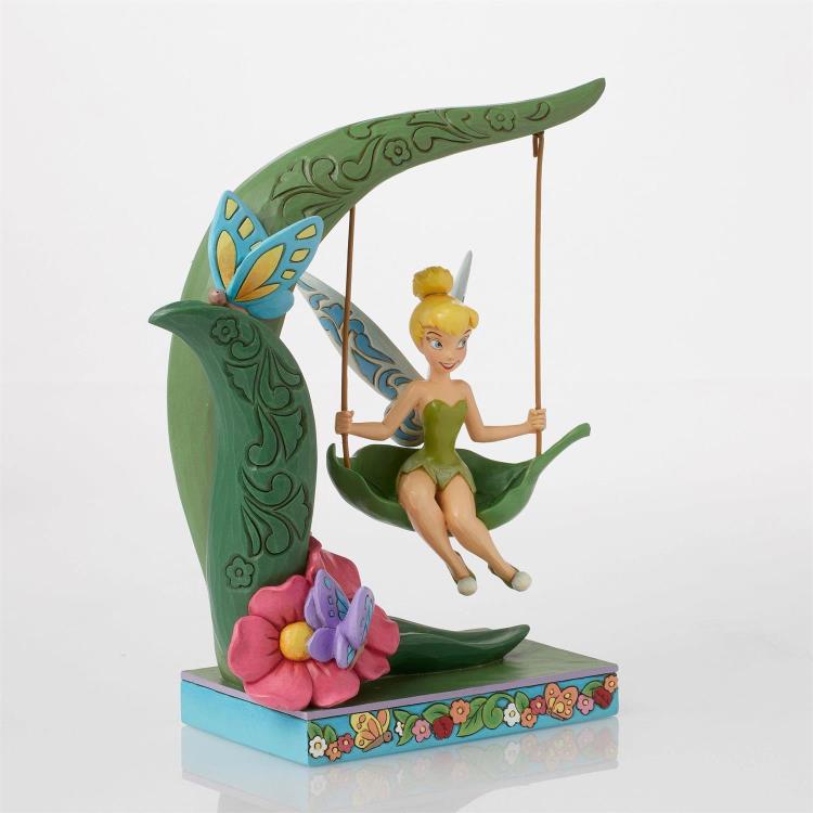 Peter Pan Disney Traditions Tinker Bell Spring Swing Figurine (Jim Shore) Gallery Image 5