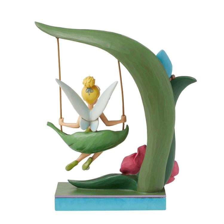 Peter Pan Disney Traditions Tinker Bell Spring Swing Figurine (Jim Shore) Gallery Image 3