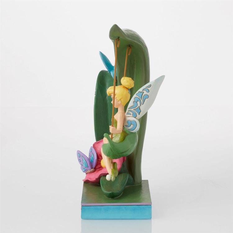 Peter Pan Disney Traditions Tinker Bell Spring Swing Figurine (Jim Shore) Gallery Image 6