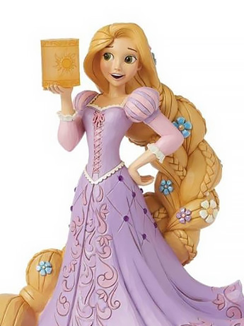 Tangled Disney Traditions Rapunzel Deluxe Figurine (Jim Shore) Gallery Image 2