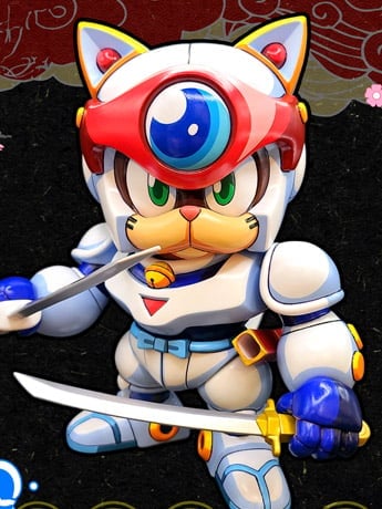 Samurai Pizza Cats Sofubi Addict Series Yattarou (2D Color Edition
