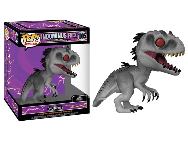 Pop! Games: Super Sized 6" Funko Fusion - Indominus Rex Gallery Image 1