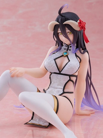 Overlord Desktop Cute Albedo (Chinese Dress Ver.) Figure Gallery Image 2