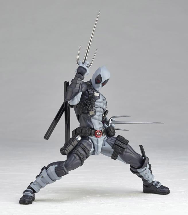 Marvel Amazing Yamaguchi Revoltech NR051 Deadpool (X-Force Color Ver. 2.5) Action Figure Gallery Image 8