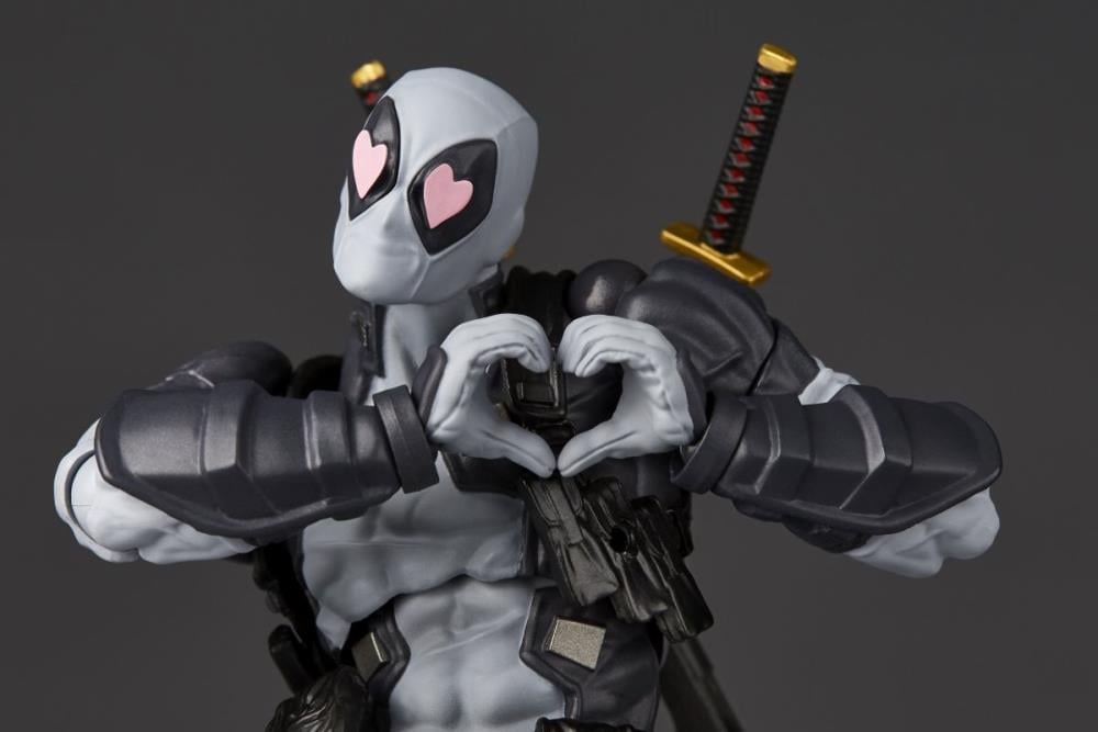 Marvel Amazing Yamaguchi Revoltech NR051 Deadpool (X-Force Color
