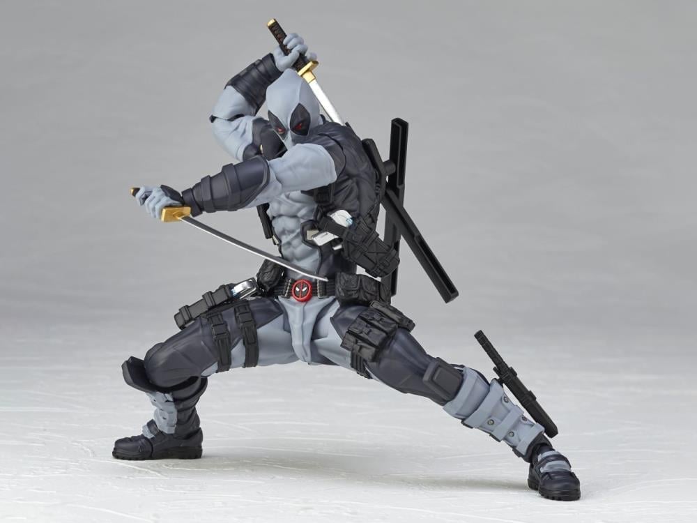 Marvel Amazing Yamaguchi Revoltech NR051 Deadpool (X-Force Color