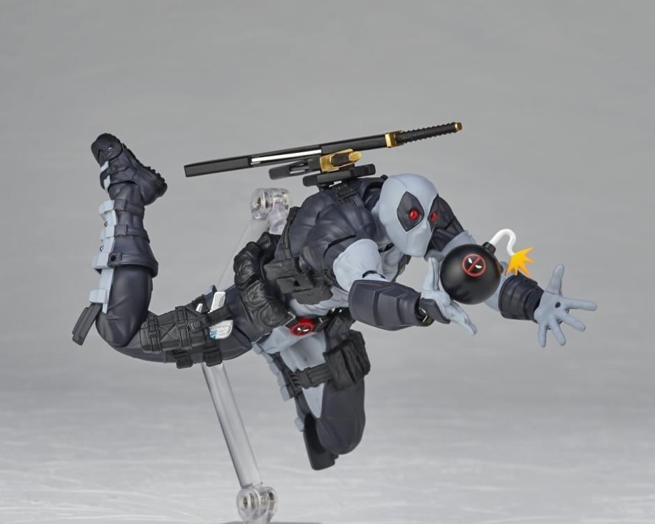 Marvel Amazing Yamaguchi Revoltech NR051 Deadpool (X-Force Color