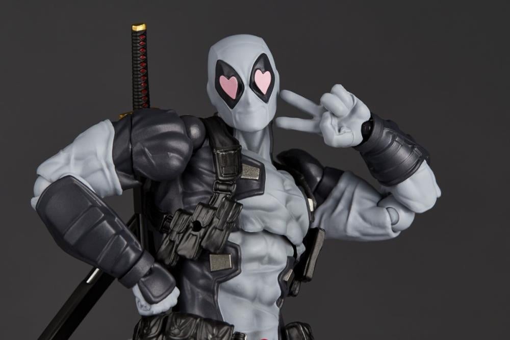 Marvel Amazing Yamaguchi Revoltech NR051 Deadpool (X-Force Color