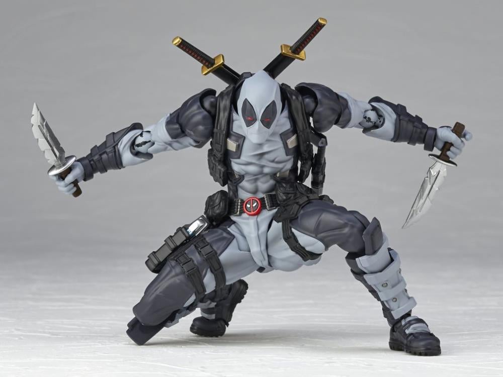 Marvel Amazing Yamaguchi Revoltech NR051 Deadpool (X-Force Color Ver. 2.5) Action Figure Gallery Image 11