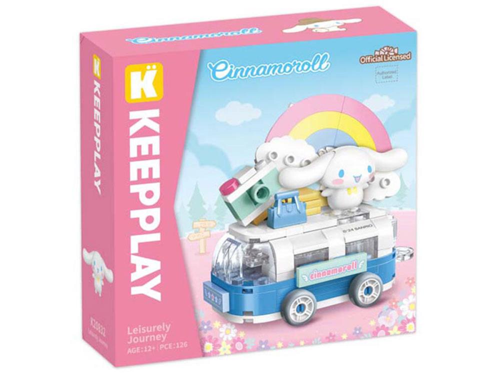 Sanrio Summer Float Series Cinnamoroll Leisurely Journey Building Block Toy Set Gallery Image 7