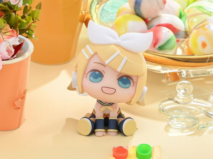 Vocaloid QyuruMe Kagamine Rin Mini Figure Gallery Image 1