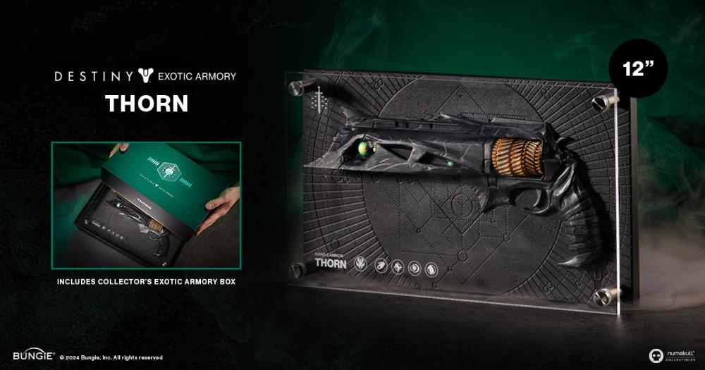 Destiny Exotic Armory Collection Thorn Replica Gallery Image 7