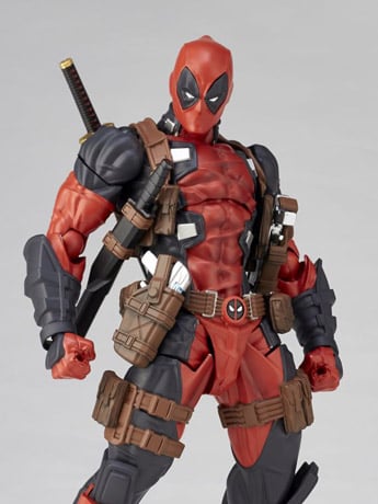 Marvel Amazing Yamaguchi Revoltech NR050 Deadpool (Ver. 2.5) Action Figure Gallery Image 2