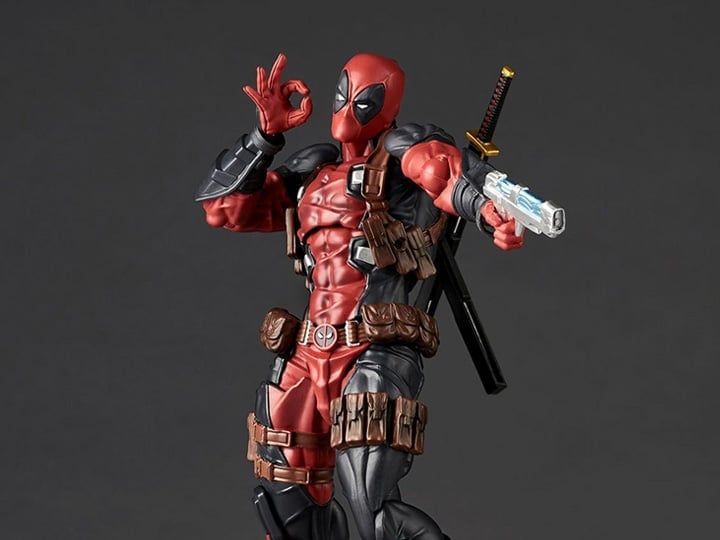Marvel Amazing Yamaguchi Revoltech NR050 Deadpool (Ver. 2.5