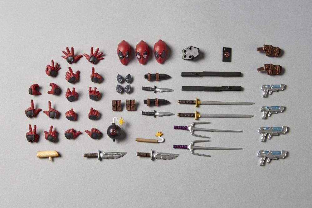 Marvel Amazing Yamaguchi Revoltech NR050 Deadpool (Ver. 2.5