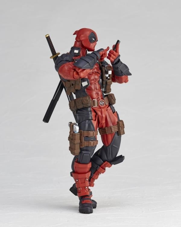 Marvel Amazing Yamaguchi Revoltech NR050 Deadpool (Ver. 2.5) Action Figure Gallery Image 9