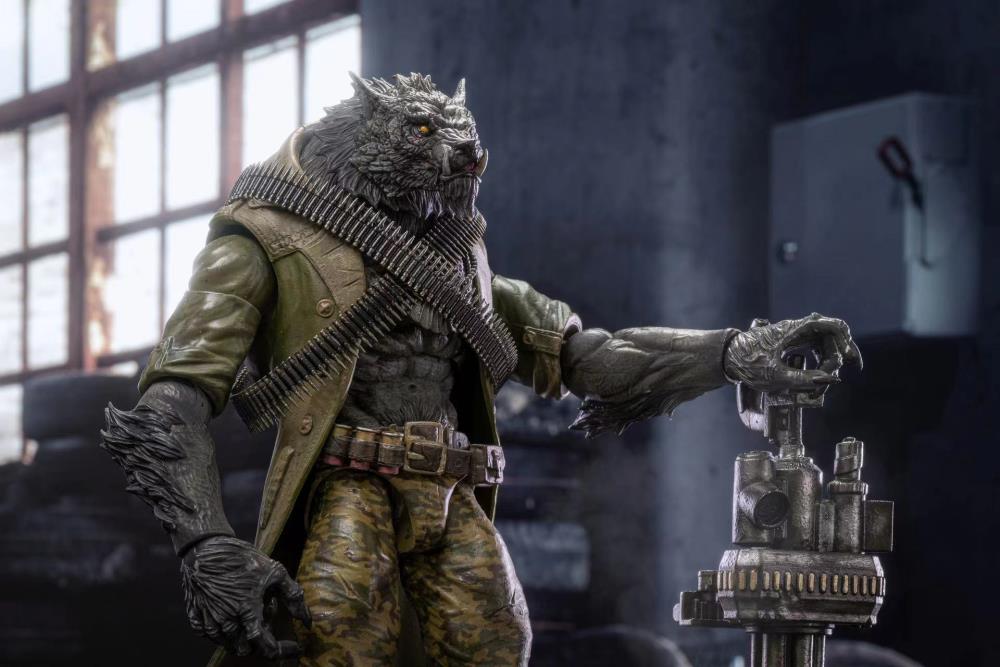 Operation: Monster Force Season 01 Kiloworg Night Hunter (Deluxe) 1/12 Scale Action Figure Gallery Image 4