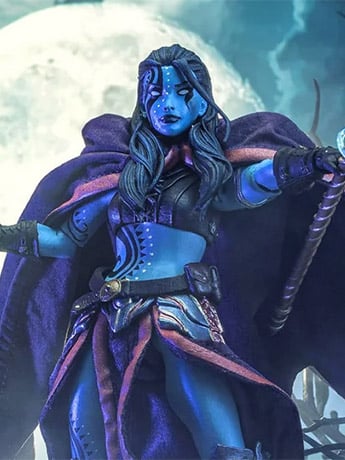 Mythic Legions: Ashes of Agbendor Azza Spiritbender 2 Action Figure Gallery Image 2