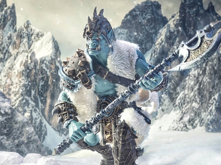 Mythic Legions: Ashes of Agbendor Frost Ogre (Ogre-scale) Action Figure Gallery Image 1