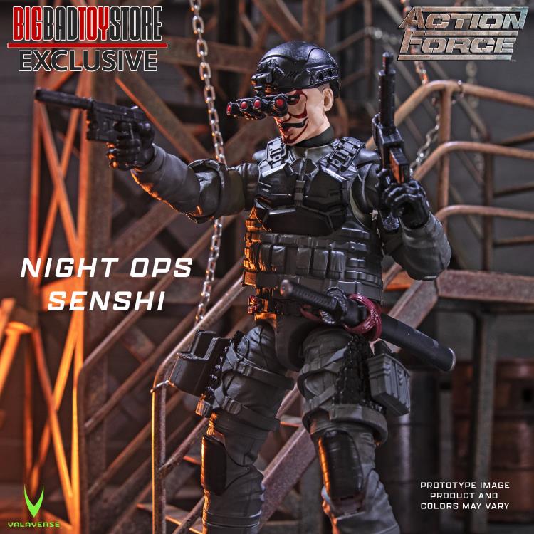 Action Force Night Ops Senshi 1/12 Scale BBTS Exclusive Action Figure Gallery Image 4