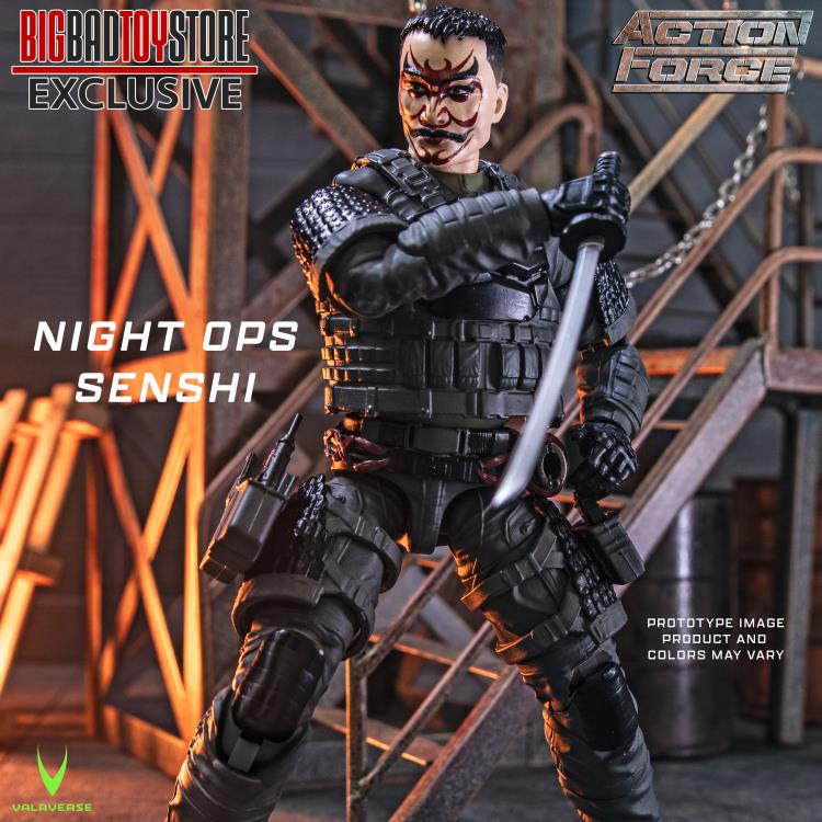 Action Force Night Ops Senshi 1/12 Scale BBTS Exclusive Action Figure Gallery Image 3
