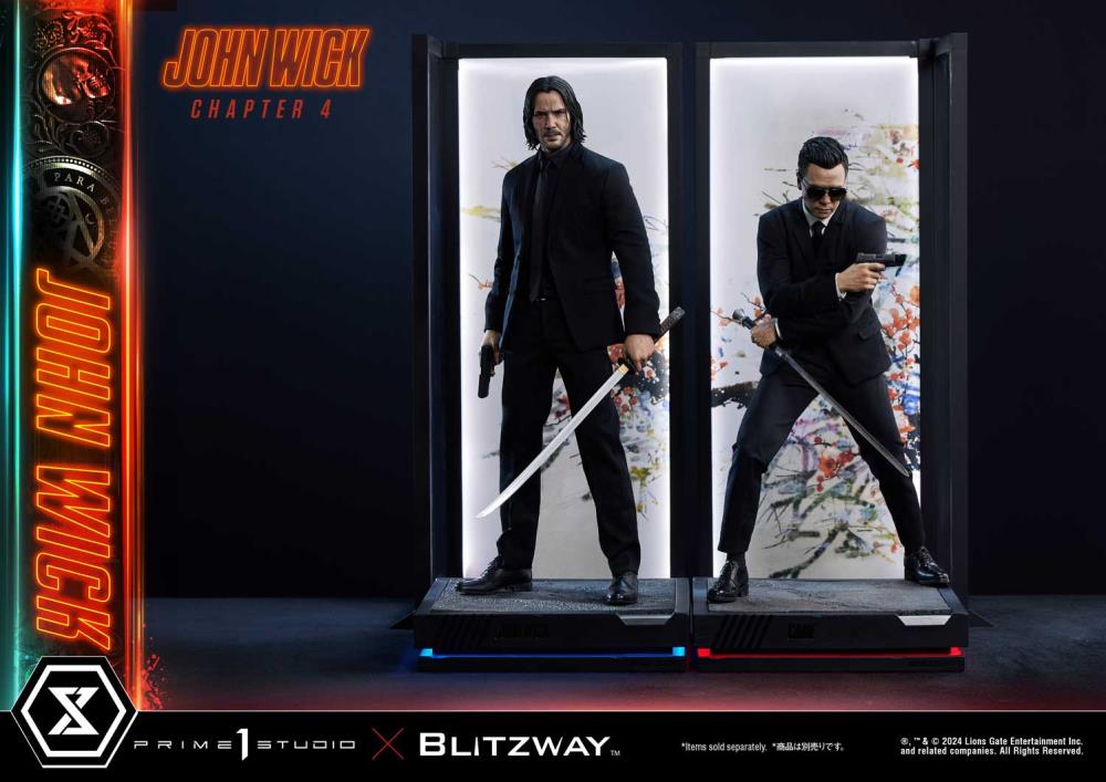 John Wick: Chapter 4 Premium Masterline John Wick (Deluxe Ver.) 1/4 Scale Statue (with Bonus) Gallery Image 75