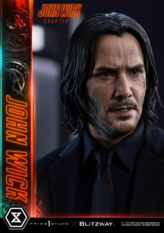 John Wick: Chapter 4 Premium Masterline John Wick (Deluxe Ver.) 1/4 Scale Statue (with Bonus) Gallery Image 16