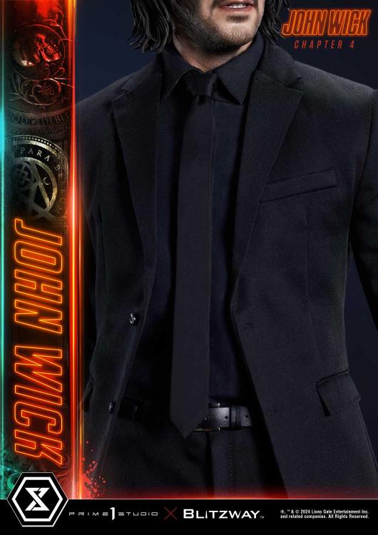 John Wick: Chapter 4 Premium Masterline John Wick (Deluxe Ver.) 1/4 Scale Statue (with Bonus) Gallery Image 56