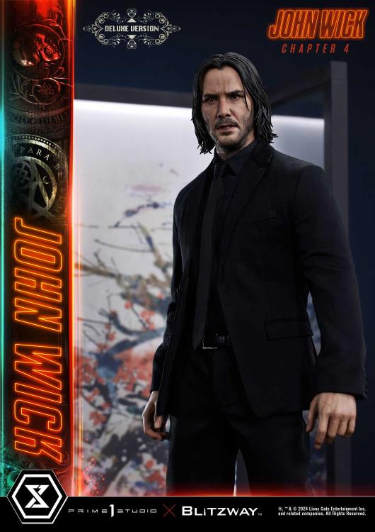 John Wick: Chapter 4 Premium Masterline John Wick (Deluxe Ver.) 1/4 Scale Statue (with Bonus) Gallery Image 33