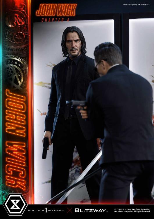 John Wick: Chapter 4 Premium Masterline John Wick (Deluxe Ver.) 1/4 Scale Statue (with Bonus) Gallery Image 77