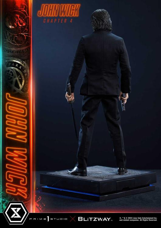John Wick: Chapter 4 Premium Masterline John Wick (Deluxe Ver.) 1/4 Scale Statue (with Bonus) Gallery Image 50