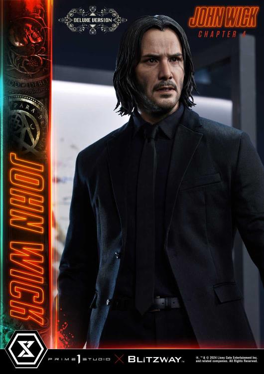 John Wick: Chapter 4 Premium Masterline John Wick (Deluxe Ver.) 1/4 Scale Statue (with Bonus) Gallery Image 37