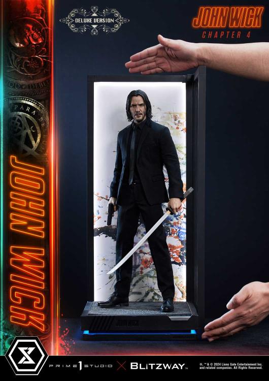 John Wick: Chapter 4 Premium Masterline John Wick (Deluxe Ver.) 1/4 Scale Statue (with Bonus) Gallery Image 41