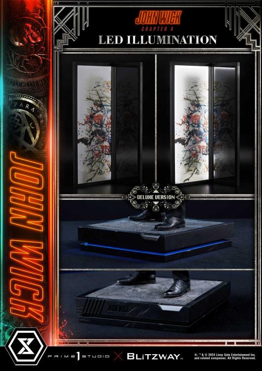 John Wick: Chapter 4 Premium Masterline John Wick (Deluxe Ver.) 1/4 Scale Statue (with Bonus) Gallery Image 64
