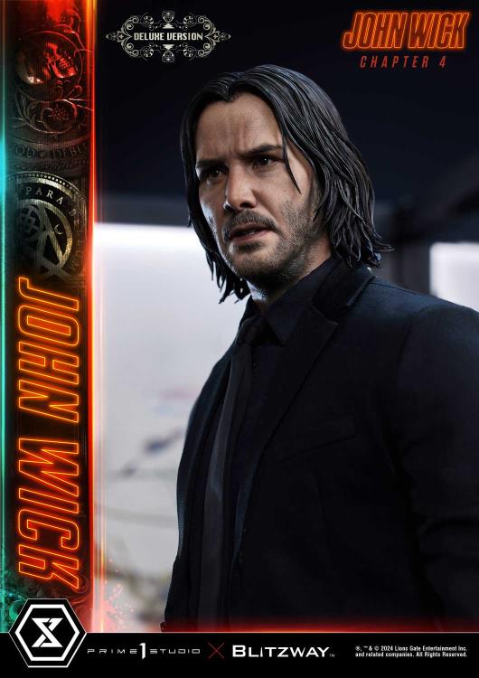 John Wick: Chapter 4 Premium Masterline John Wick (Deluxe Ver.) 1/4 Scale Statue (with Bonus) Gallery Image 38