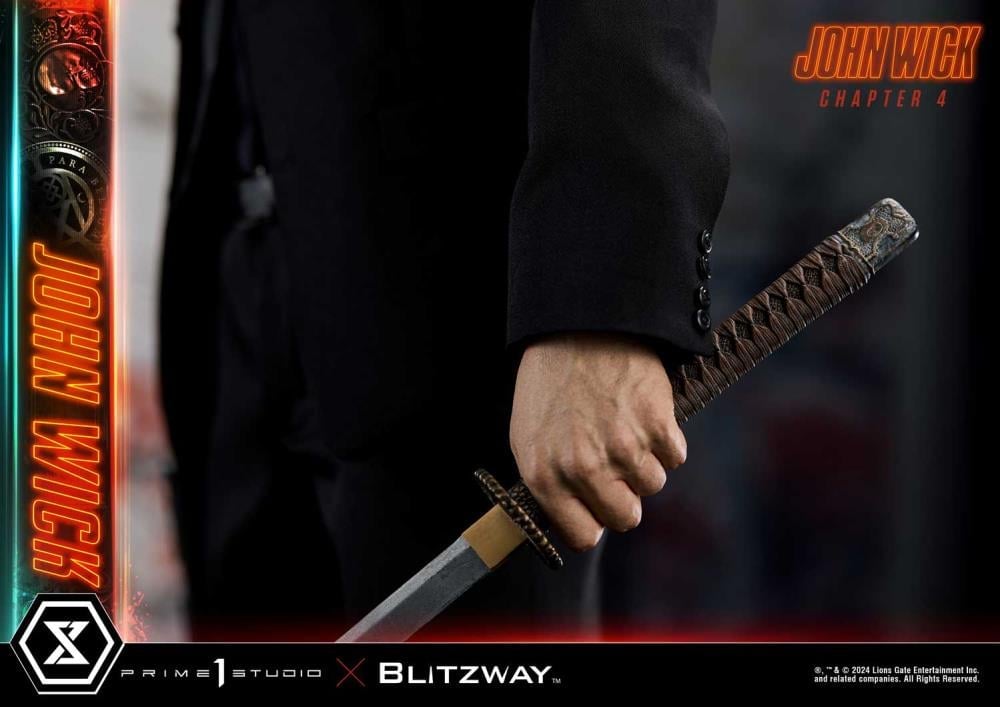 John Wick: Chapter 4 Premium Masterline John Wick (Deluxe Ver.) 1/4 Scale Statue (with Bonus) Gallery Image 22