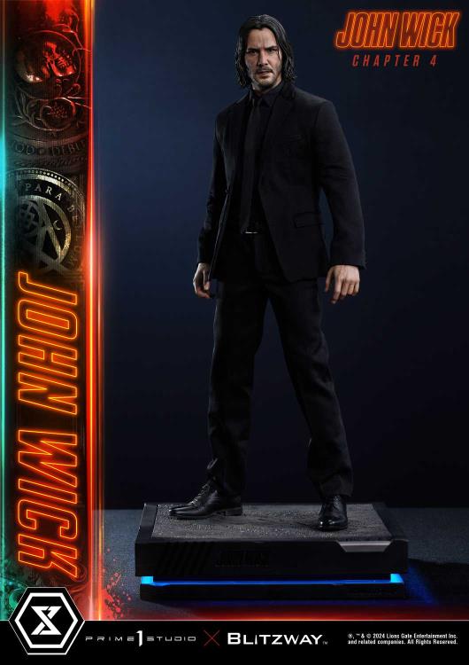 John Wick: Chapter 4 Premium Masterline John Wick (Deluxe Ver.) 1/4 Scale Statue (with Bonus) Gallery Image 46