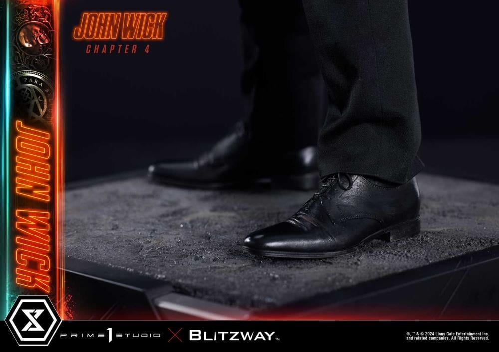 John Wick: Chapter 4 Premium Masterline John Wick (Deluxe Ver.) 1/4 Scale Statue (with Bonus) Gallery Image 62