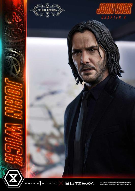 John Wick: Chapter 4 Premium Masterline John Wick (Deluxe Ver.) 1/4 Scale Statue (with Bonus) Gallery Image 39