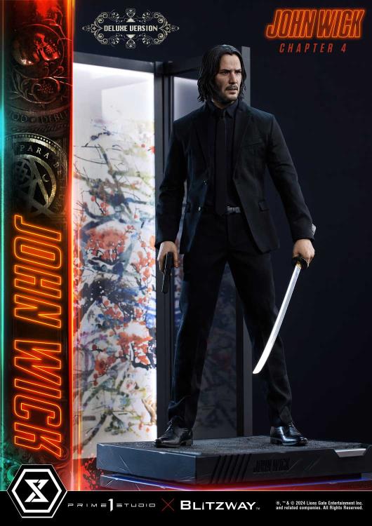 John Wick: Chapter 4 Premium Masterline John Wick (Deluxe Ver.) 1/4 Scale Statue (with Bonus) Gallery Image 26