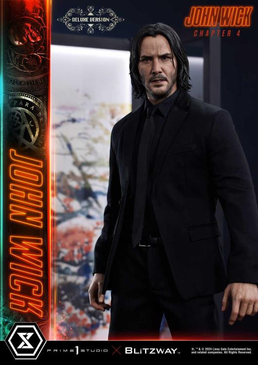 John Wick: Chapter 4 Premium Masterline John Wick (Deluxe Ver.) 1/4 Scale Statue (with Bonus) Gallery Image 34
