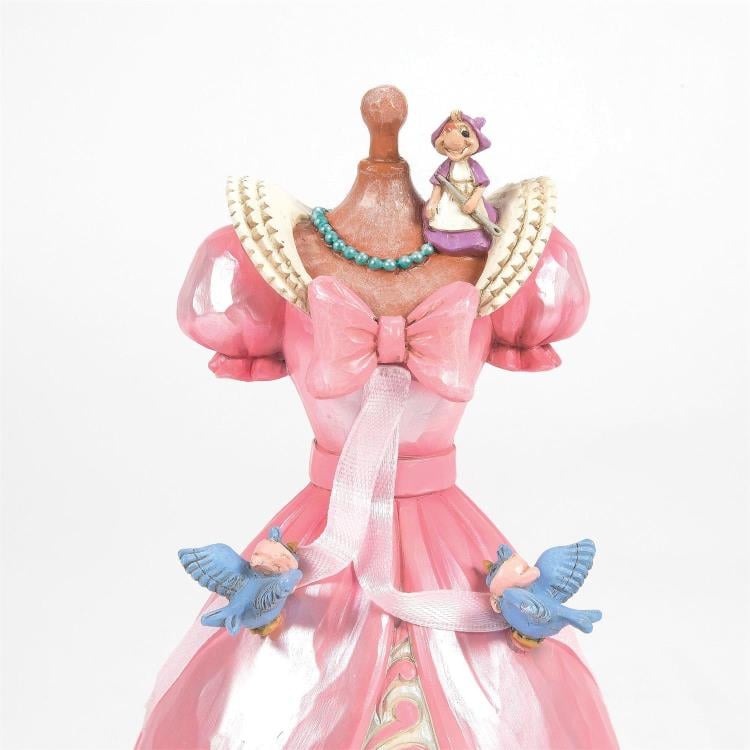 Cinderella Disney Traditions Cinderella's Pink Dress Music Figurine (Jim Shore) Gallery Image 6