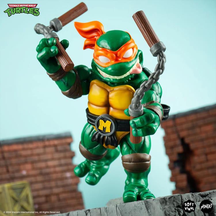 Teenage Mutant Ninja Turtles Michelangelo Soft Vinyl Action Figure Gallery Image 5