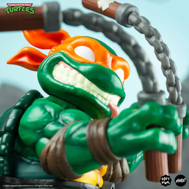 Teenage Mutant Ninja Turtles Michelangelo Soft Vinyl Action Figure Gallery Image 9