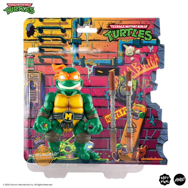 Teenage Mutant Ninja Turtles Michelangelo Soft Vinyl Action Figure Gallery Image 23