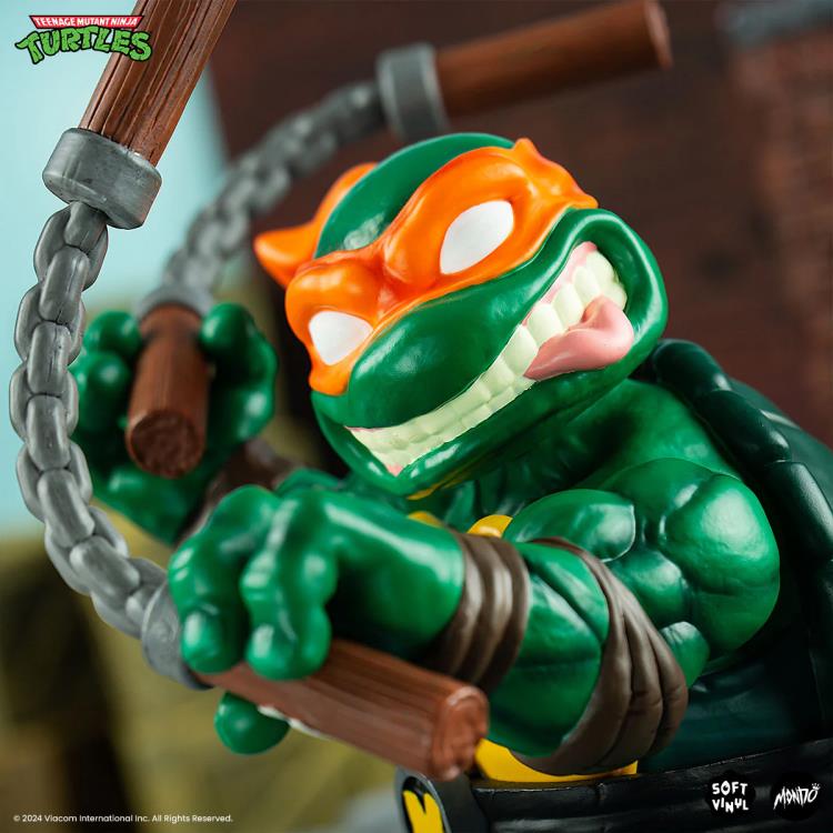 Teenage Mutant Ninja Turtles Michelangelo Soft Vinyl Action Figure Gallery Image 6